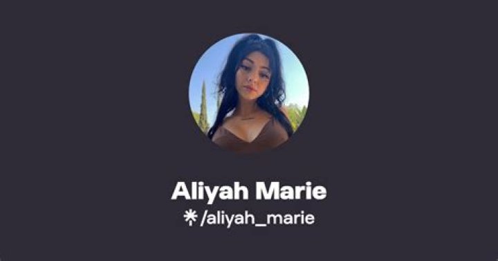Aliyah Marie OnlyFans Leaks: An In-Depth Look at the Controversy and Impact