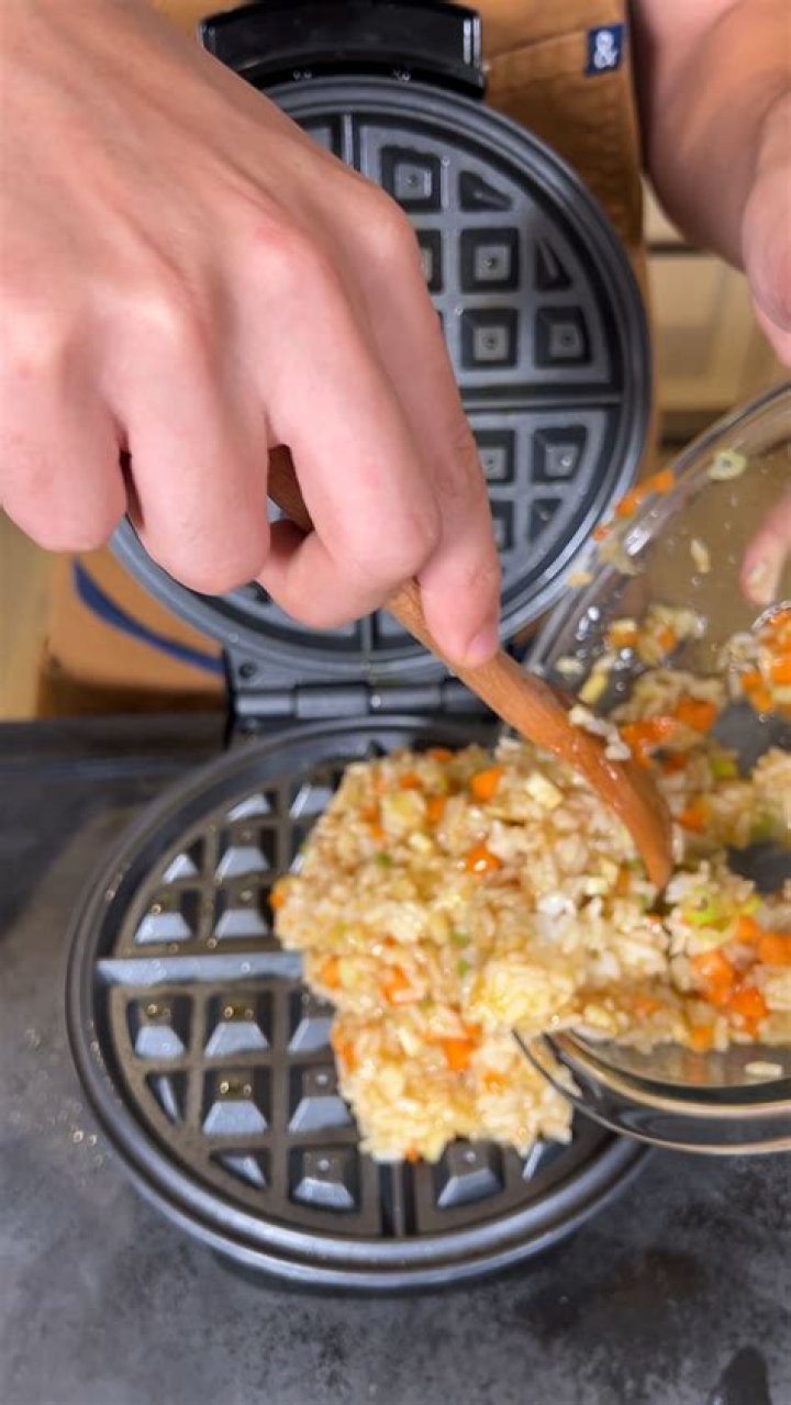 Discover The Secret To Crispy Rice In A Waffle Maker