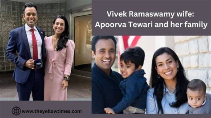 Vivek Ramaswamy's First Wife: A Deep Dive into Their Life Together